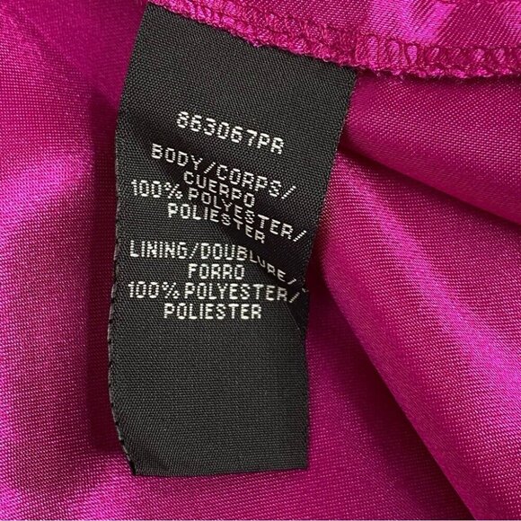 JS Collection Project Runway NWT Pink Two Piece Formal Wedding Prom Gown 4/C32 - Picture 13 of 16